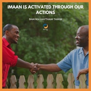 defining and activating imaan