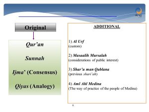sources of fiqh