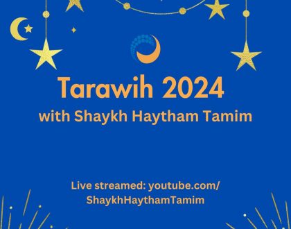 Tarawih Prayers 2024