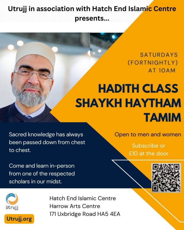 Hadith only classes Monthly