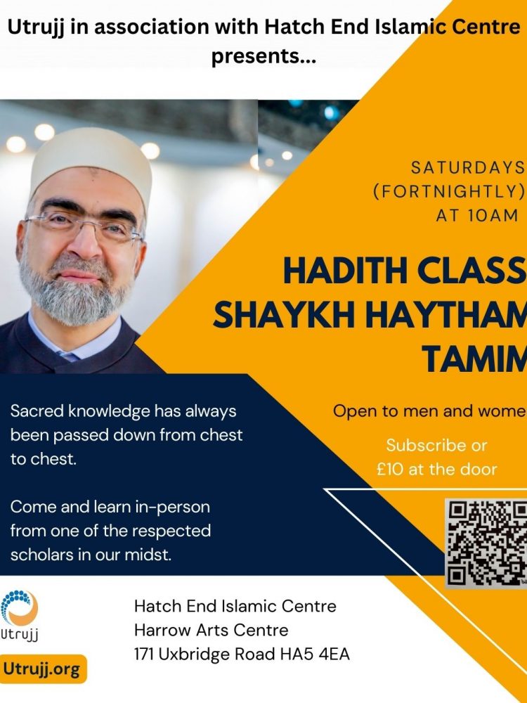 Hadith only classes Yearly