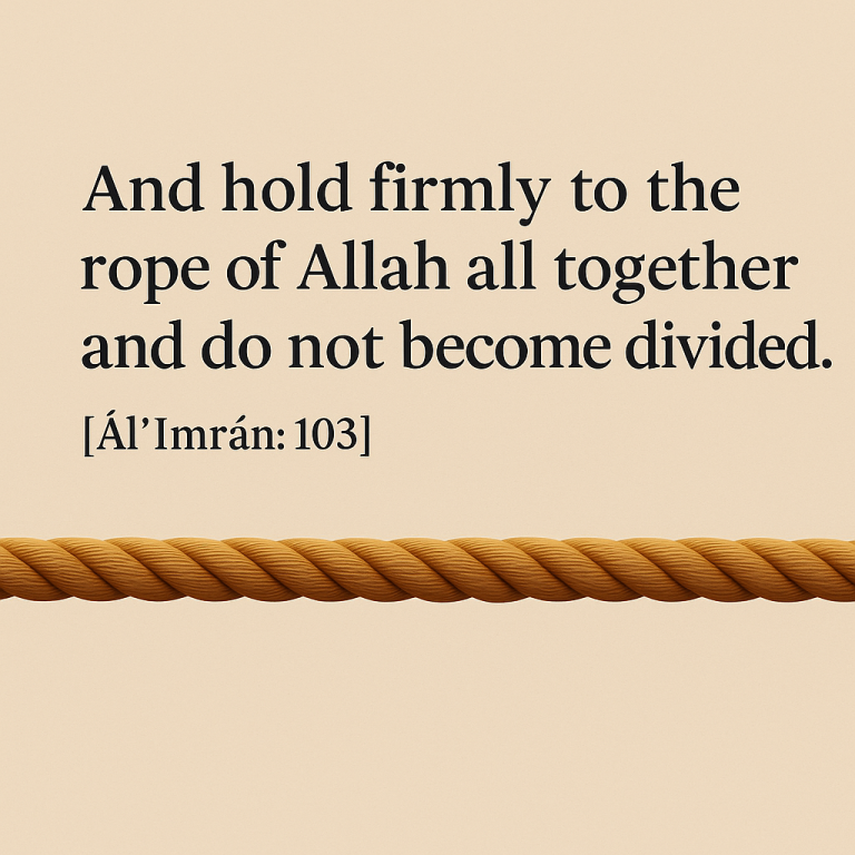 Unity is not a choice. It is an imperative if we are to become strong again