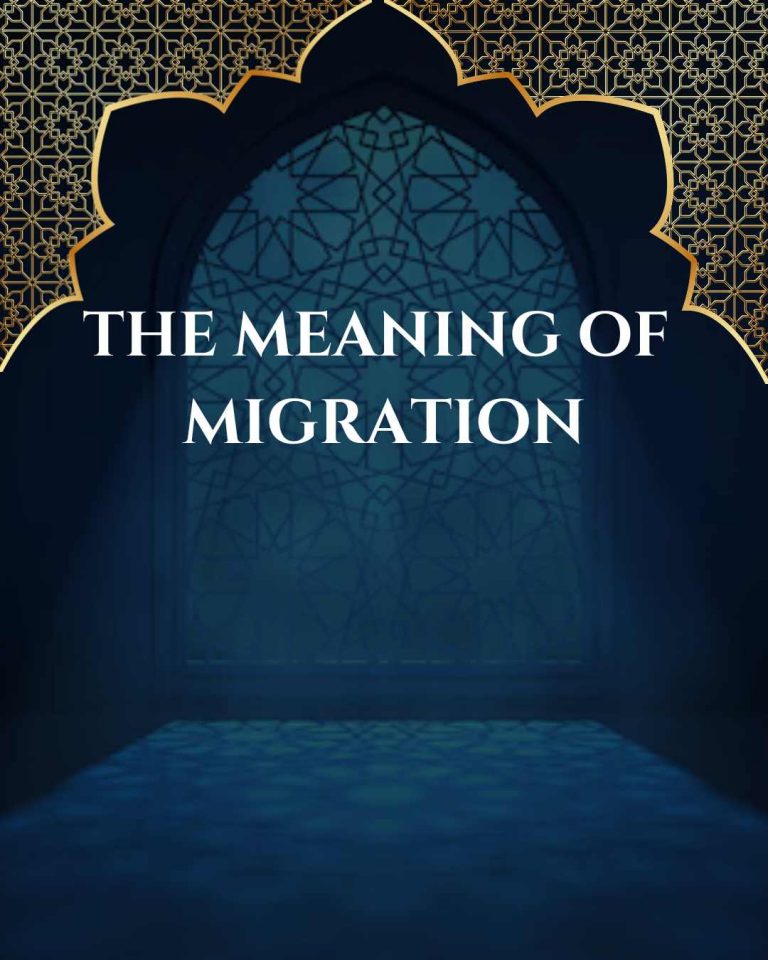The meaning of migration